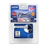 Brother TZE221 3/8 Inch, Black on White P-Touch Label Tape